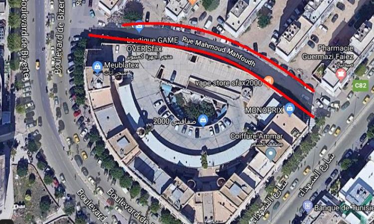 نهج محمود محفوظ وراء مركب الأروقة